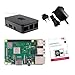 Produktbild Raspberry Pi 3 Model B + Original Offizielle Starter Kit schwarz black mit Netzteil Ladegerät Original, Case Original, Kabel HDMI, Kühlkörper und offizielle microSD 16 GB mit NOOBS