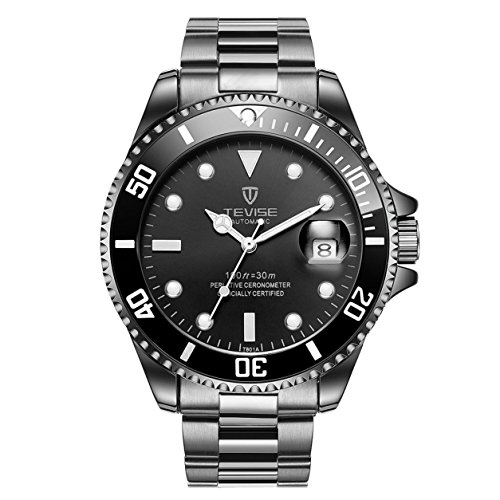 Preisvergleich Produktbild HerrenuhrHerrenuhr Mechanisch,Tevise T801 Mann-Automatische Mechanische Uhr-Mode-Uhr-Wasserdicht Leuchtende