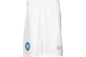 SSC NAPOLI - Season 2022/2023 Shorts Gara Bianco, Pantaloncini Uomo