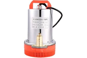 SHYLIYU Pompa Ad Acqua Sommergibile DC 24V Pompa Ad Immersione a Energia Solare 130W 3000L/H Pompa di circolazione per Pulita Di Nuoto Piscina Giardino Stagno Flood Elettropompa etc