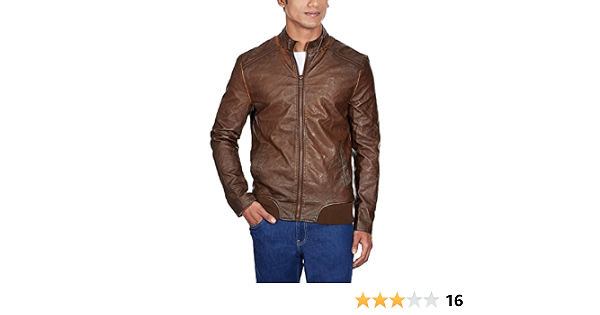 Buy Indigo Nation Men's Leather Jacket 