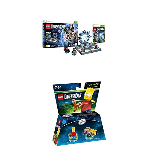 LEGO - Starter Pack Dimensions (Xbox 360) + LEGO Dimensions - The Simpsons, Bart