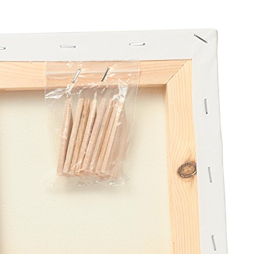 Leinwand auf Keilrahmen Künstlerbedarf doppelt grundiert 40x60cm 390c/qm VBS - 2