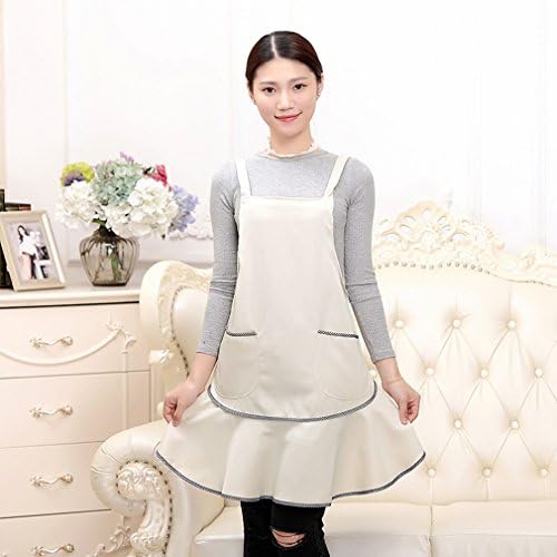 Home Apron Kitchen Home Choke Antique Cute Princess Skirt Shoulder Strap H-shaped Apron,C