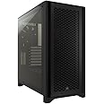 Corsair 4000D Airflow Case ATX Mid-Tower con Vetro Temperato, Pannello Anteriore a Flusso d'aria Elevato, Laterale , Ampio Sp