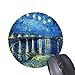 Produktbild Gaming Mouse Pad Sternennacht über der Rhone Vincent van Gogh Design für Desktop und Laptop 1 Packung Herzförmige Mauspad