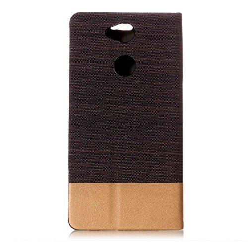 Slynmax-Housse-Sony-Xperia-XA2-Coque-Toile-Motif-Classique-Commerce-Housse-en-CU