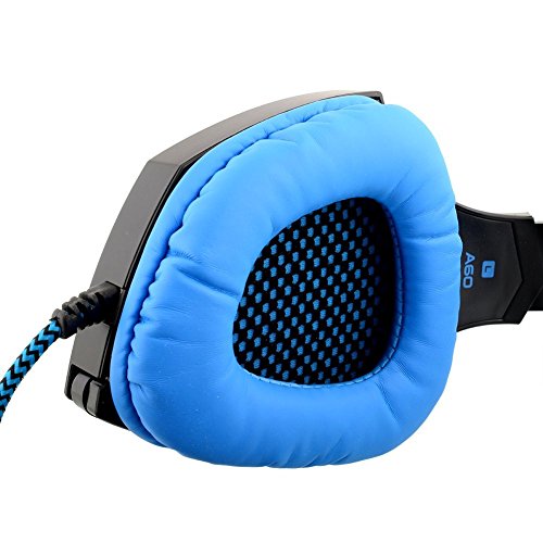 Auriculares Gaming de diadema   SADES A60 7 1 Sonido envolvente est  reo Cascos gaming USB con micr  fono para PC Luz LED