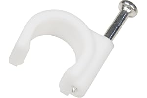 McPower - Kabelschellen | 100er-Pack, weiß, 10 mm