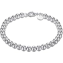 OIDEA Damen Armband Mit Unendlichkeitszeichen & Herz – Edelstahl, Perlen, Ca. 19,5 Cm, Geschenk Für Frauen