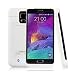 Produktbild Samsung Galaxy S5 i9600 Charger 3800mAh Ultra dünnes Akku Case Hülle Handyhülle Stoßfest Anti-Rutsch Smart Batterie Case Schutzhülle Eingebautem Akku Battery Cover Zusatzakku Detachable Power Bank
