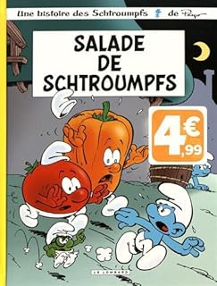 jaquette livre Les Schtroumpfs Lombard - tome 24 - Salade de Schtroumpfs - (INDISP 2017)