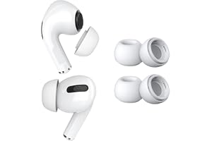 2 Par Ersättningsöronspetsar för AirPods Pro Gen 1&2 från MMOBIEL - Halkfria Silikonöronsnäckor – Öronsnäckor med Brusreducer