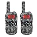 Produktbild ASHATA 2 Stücke Kinder Walkie Talkie, 2X Walkie Talkies Set LCD Display Mini Kinder Funkgerät,Tragbar Multi Kanäle Walkie Talkie Dual Way Radio Spielzeug Geschenk für Kinder