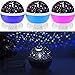 Produktbild dekawei Moon Star Night Beleuchtung Projektion Lampe, Kinderzimmer Baby Schlafzimmer Nacht Lampe, 4 LED Perlen drehbar Romantische Starlight Projektor für Kinder Baby Schlafsack USB Ladekabel