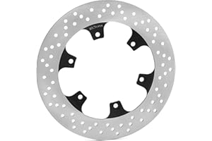 TARAZON Rotor Disco de Freno Trasero para Yamaha XVS1100 XVS 1100 V-Star Classic, Custom/XV 1700 Road Star Warrior/Vmax 1200 VMX1200 1993-2007/ FJR1300 FJR 1300 R S A ABS