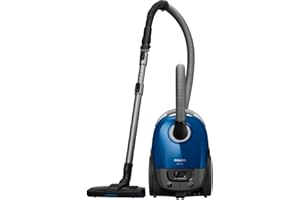 Philips Série 3000 Aspirateur Avec Sac - Aspiration 99,9%, 900 W, AirflowMax, Filtre Anti-Allergènes, Compact, Brosse TriActive, 9 m Rayon (XD3110/09)