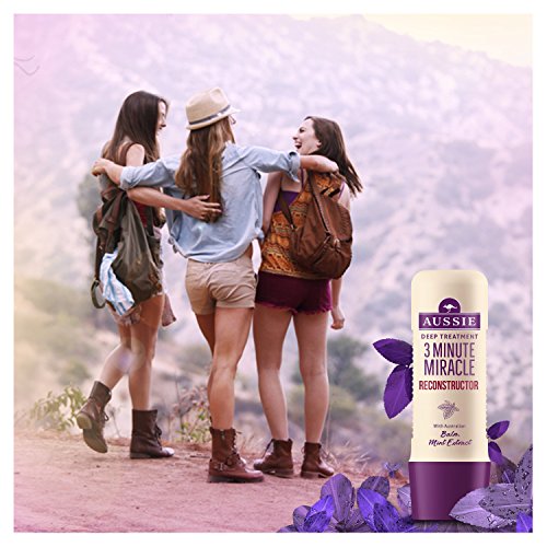 Aussie 3 Minute Miracle Reconstructor Intensivkur für strapaziertes Haar, 1er Pack (1 x 250 ml) - 2