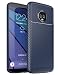 Produktbild TTVie Hülle für Motorola Moto G6, Ultra Slim Weiche Karbon Optik TPU Silikon Handyhülle Schutz vor Stürzen und Stößen Schutzhülle für Motorola Moto G6 5.7 Zoll Smartphone, Karbon Indigo