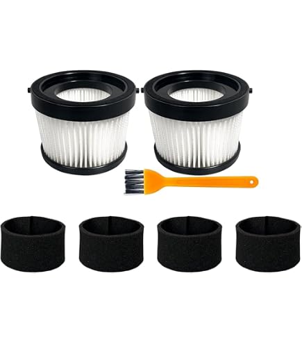 Kit Filtre HEPA Pour Aspirateur Grundig VCH9130 - Compatible Beko, Blanc, Neuf Sous Blister