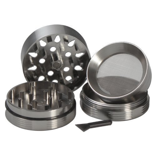 Black Leaf Cross Grinder 4-tlg – Ø55mm H35mm Crusher - 5