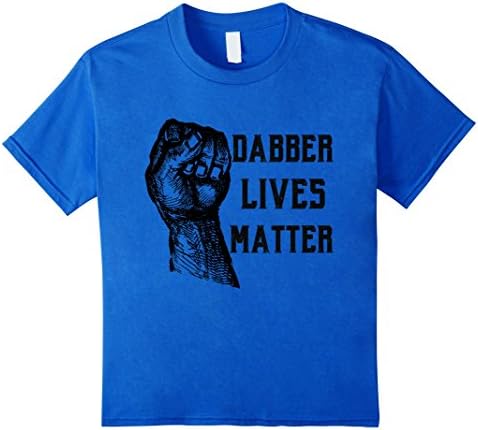 Kids Dabber Lives Matter Funny T-shirt Boys Girls Kids Child Dab 6 Royal Blue