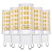 Produktbild Albrillo 5er Pack 4.5W G9 LED Lampe 500 Lumen, 3000k warmweiß und Kein Flackern G9 LED Leuchtmittel Ersatz 50W G9 Halogenlampe, 360° Abstrahlwinkel