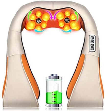 Rechargeable Cervical Massager, Cervical Back Shoulder Waist Massage Electric Multifunctional Neck Massager To Relieve Cervical Pain