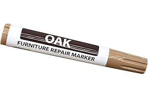 Fiacvrs Marqueurs de réparation du bois Stylo de retouche et réparation, Kit de réparation des rayures, Stylo de retouche pour meubles, Marqueurs pour kit de réparation de meubles, Stylo de couleur