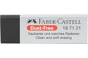 Faber-Castell 187121 Gumka do Zmazywania, Czarny, 63 x 22 x 11 mm