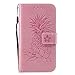 Price comparison product image Galaxy S6 Case, The Grafu® Premium PU Leather TPU Bumper Wallet Case with Magnetic Closure and Card Holder, Flip Cover for Samsung Galaxy S6, Pink