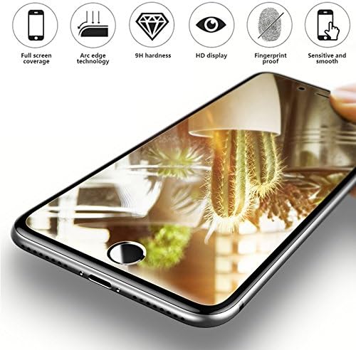 Ruimin iPhone Screen Protector, Insten Mirror Tempered Glass Protective Film For APPLE iPhone 6/6 Plus/7/7 Plus/8/8 Plus/X(please choose the right version you need)
