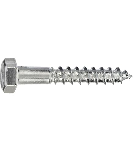 25 Stück Sechskantschrauben 1/2-13 X 4-1/4 Zoll – Grade 8, Gelb Verzinkt, Von Lexar