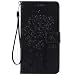 Produktbild Nancen Tasche Hülle für Huawei Ascend Mate 7 (6,0 Zoll) Flip Schutzhülle Zubehör Lederhülle mit Silikon Back Cover PU Leder Handytasche im Bookstyle Stand Funktion Kartenfächer Magnet Etui Schale