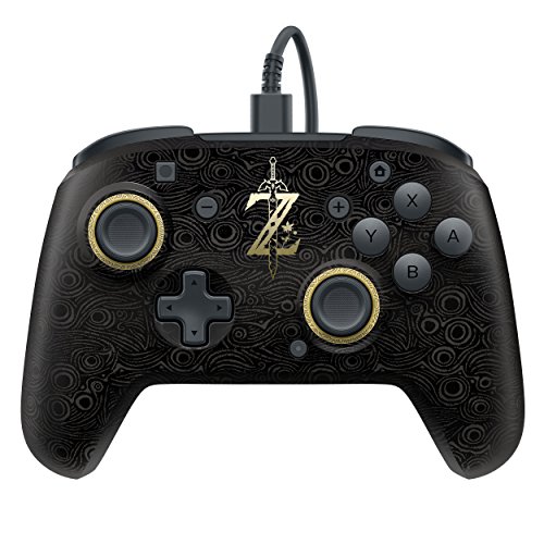 Performance Designed Products Pdp Controller Cablato Faceoff Deluxe per Nintendo Switch - Zelda Breath of The Wild Edition 500-069-Eu-Lz00 - Essentials - Nintendo Switch