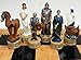 Produktbild HPL Greek Mythology Sparta Trojan War Troy VS SPARTAN Chess Men Set – No Board