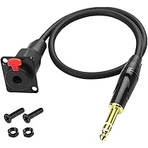 2pz Audio Ingresso MIC XLR 3 Pin Femmina Telaio Per Connettore Femmina Pannello - Foto 12