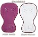 Baby car seat buggy INSERT LINER - REVERSIBLE Summer and Winter 2-in-1 (fuschia & white)