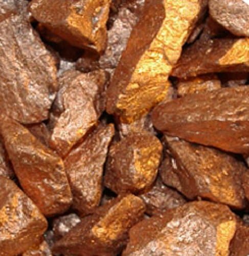 SOOTHING IDEAS 1kg Copper Silk Quartz Chippings 8-12mm Home Garden Wedding Memorial