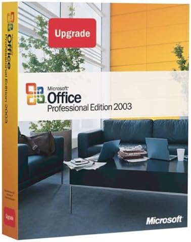 Office Professional 2003 Upgrade (Excel, Outlook, Word, Powerpoint, Publisher, Access)