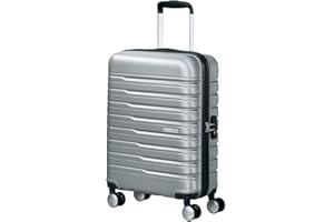 AMERICAN TOURISTER American Tour Master Flashline - Spinner S, ręczny bagaż, 55 cm, 34 L, Silver (Sky Silver)