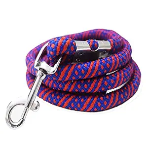 Paaltu Braided Leash Rope for Dog 18 Mm , Colour May Vary