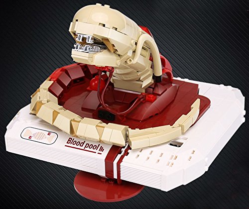☣ Bausteine ALIEN CHESTBURSTER Konstruktionsspielzeug, 830 Bausteine ☣ thumbnail