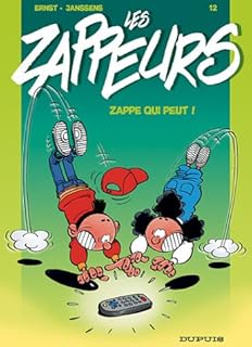 jaquette livre Les Zappeurs, tome 12 : Zappe qui peut !