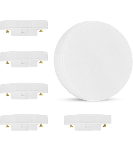 10 Stück LED-Leuchtmittel GX53, 7 W, 4000–5500 K Neutralweiß – Energieeffizient & Sofort Hell