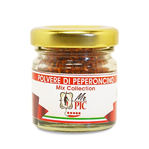 Polvere Mix Collection (15 g) - Mr PIC: il Peperoncino Toscano di alta qualità - Carmazzi: la più ampia linea di prodotti piccanti in Italia