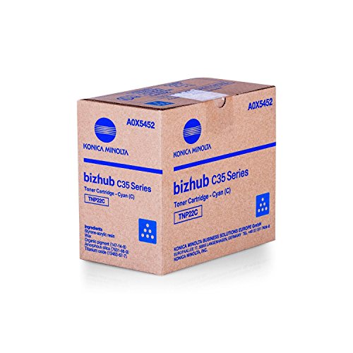 Konica-Minolta A0X5452 - C35 Cyan Toner