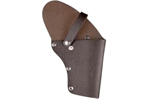 MIOYOOW Holster de Revolver à Cadre J Tactique, étui Ceinture de Pistolet en Cuir Petit étui de Pistolet pour la Chasse en Plein Air Halloween