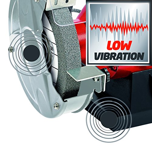 Einhell Doppelschleifer TC-BG 175 (400 W, Drehzahl 2950 min-1, 230 V/50 Hz, inkl. Grob- und Feinschleifscheibe mit 175mm Durchmesser, flexible Welle) - 5