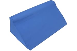 GLOGLOW Keilkissen Seitenschläfer, Umfangreiche Nutzung Schwamm mit Hoher Dichte Versteckter Reißverschluss Körperseite Keilkissen Unten rutschfest Abnehmbar für Krankenhaus (60 * 25 * 20cm)